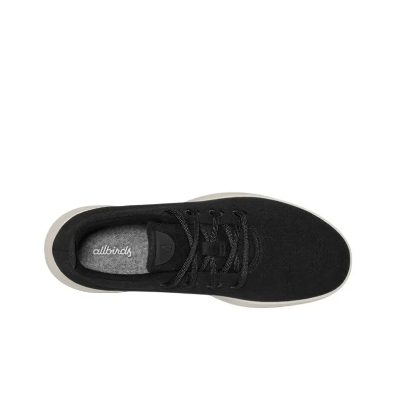 Allbirds Wool Runner Low Top Running Shoes Women's Infinite Black-2