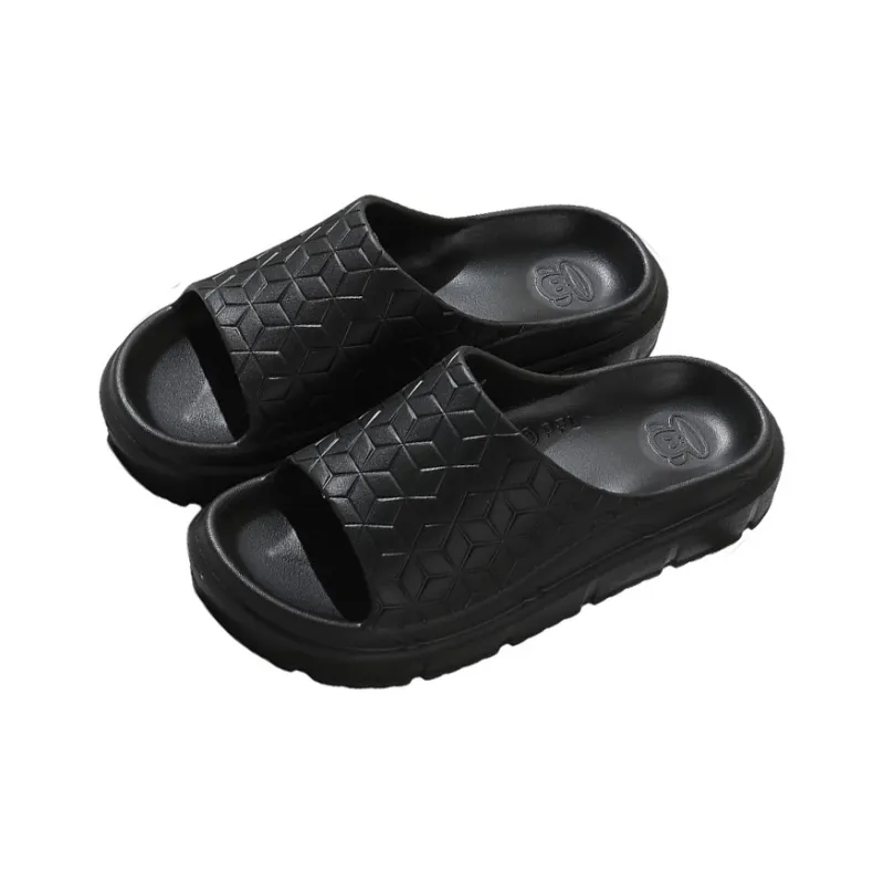 PAUL FRANK Summer Slip Resistant Odor Resistant Bathing Couple Home Comfortable Minimalist Style Slide Slipper-4