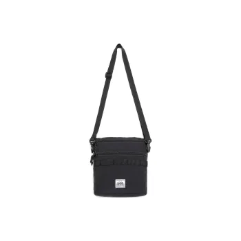 Lee Nylon Shoulder Bag Mini Unisex Black