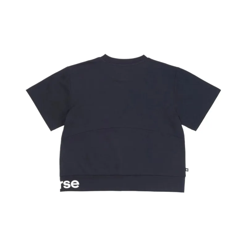Converse Regular T Shirt Women's Marine Blue-1