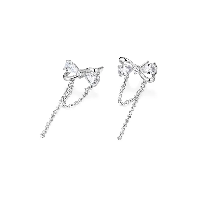 KADER Dynamic Connection Series 999 Fine Silver Earrings Women's-1