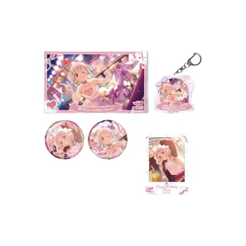 BUSHIROAD School Idol Festival 2 Chisato Arashi, Limited Birthday Commemoration Invitation Set Badges