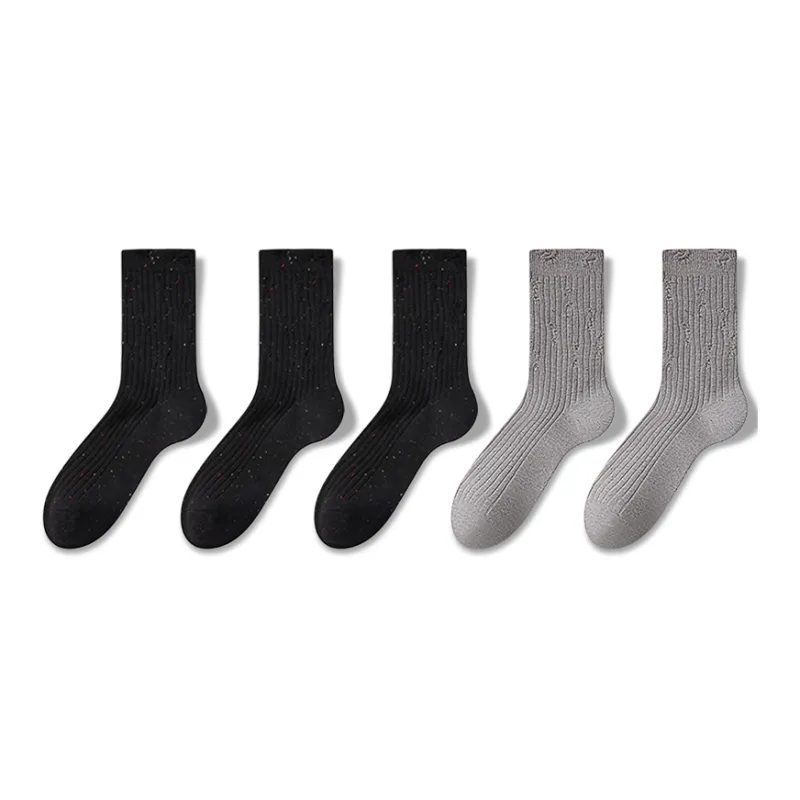 JIAZINI Mid-Calf Socks Women's 5 Pack-30