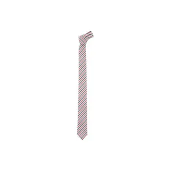 THOM BROWNE All Over Striped Pointed Tip Tie