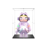 1000% Full Transparent Assembled Black Sole (Toy Not Included) 56*56*77cm