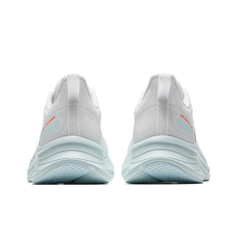 Anta Running Collection Breathable Lightweight Rebound Low-Top Casual Running Shoes Women's Snowflake White-3