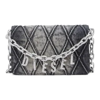 DIESEL Cotton Wallet Women's Black