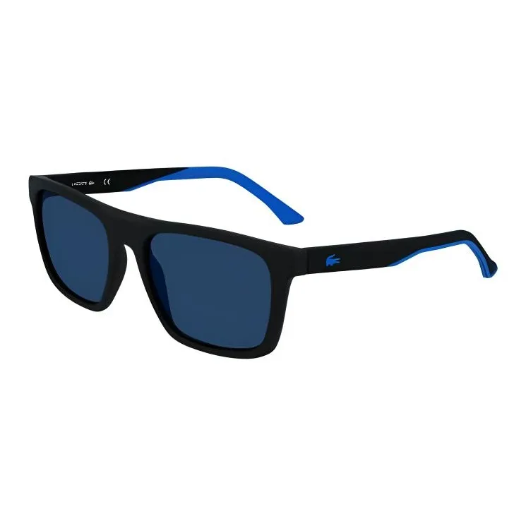 LACOSTE Square Sunglasses Unisex Black-0