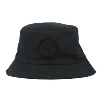 STONE ISLAND Logo Print Fisherman Hat