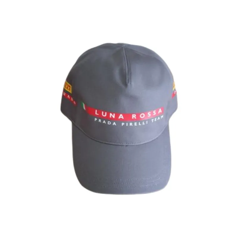 PRADA Cotton Baseball Caps Men's Multicolor-2