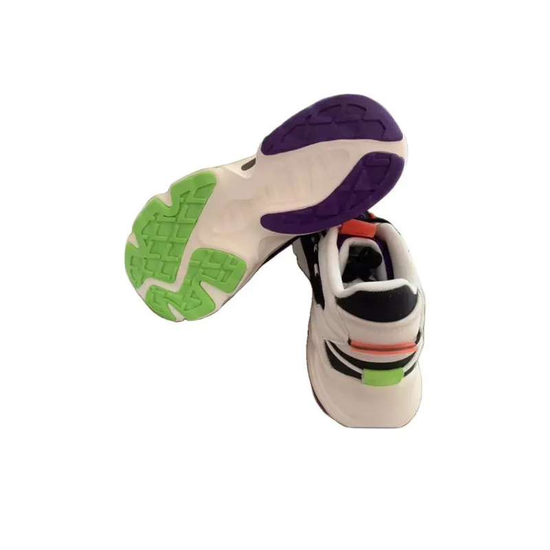 Anta Walker Low Top Running Shoes Men's White Purple-4