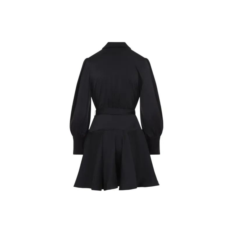 Zimmermann V Neck Wrap Mini Dress-1
