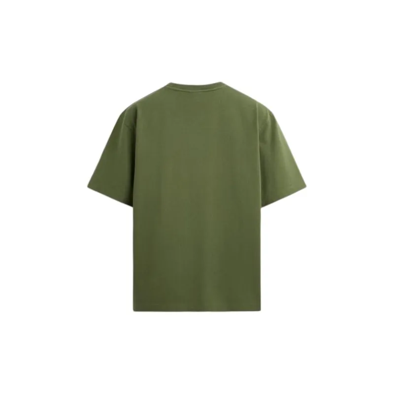 ZARA T-Shirts Men Olive Green-1