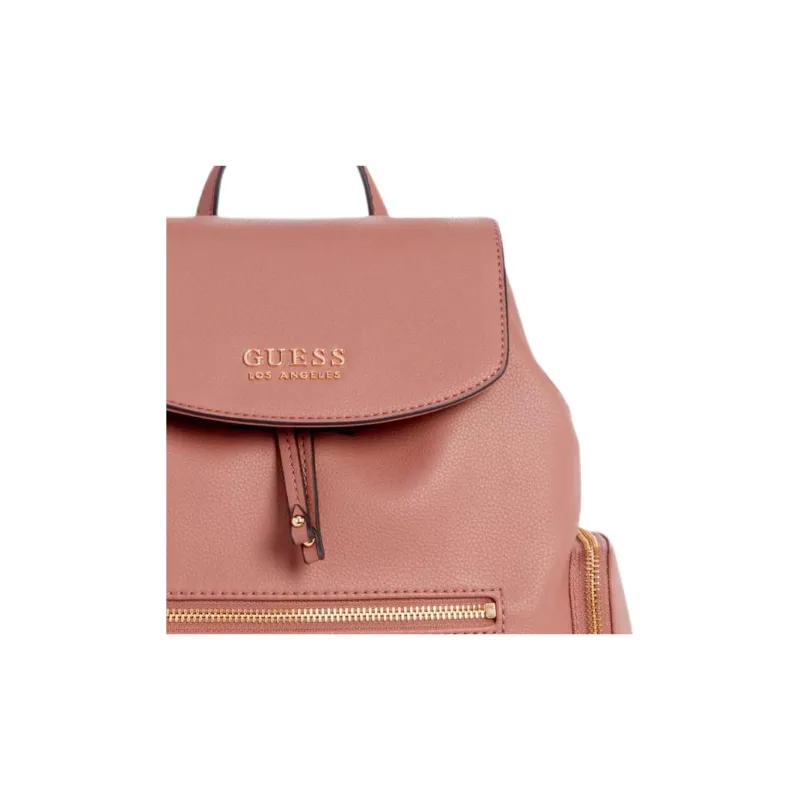 GUESS Artificial Leather Backpack Women's Pink-3