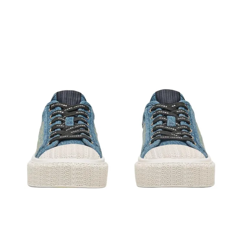 MARC JACOBS Low Top Canvas Shoes Women's Blue-2