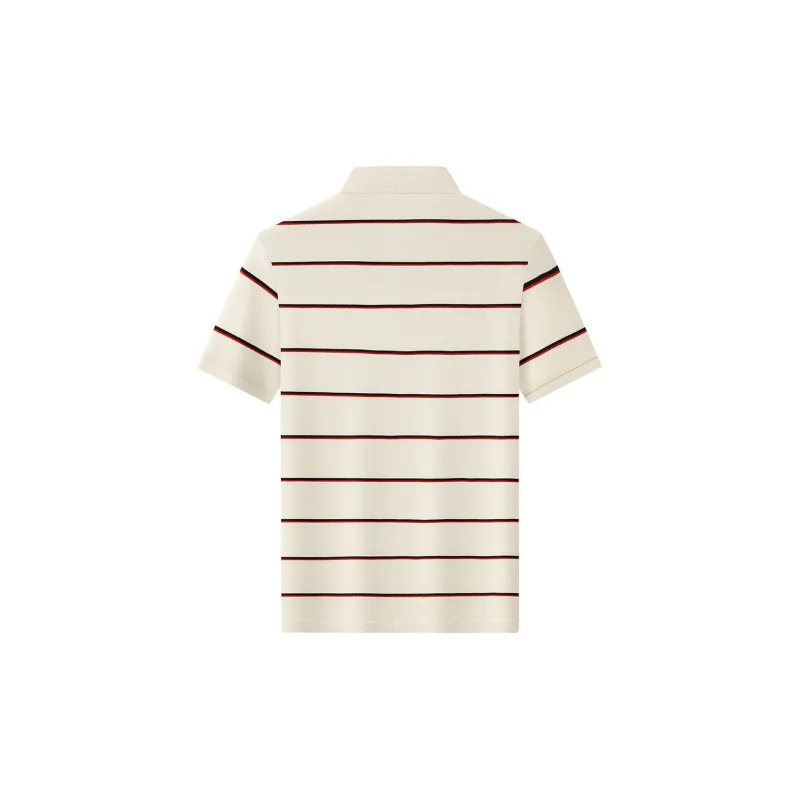 FIRS Polo Shirt Men's Beige Yellow-1