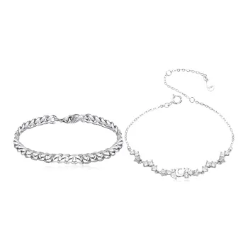 D.K.X S999 Fine Silver Bracelets Unisex