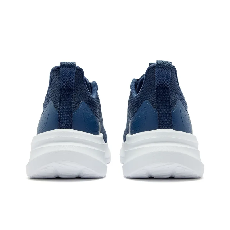 QIAODAN Cushioned Slip-Resistant Abrasion-Resistant Low-Top Casual Running Shoes Men's Dodger Blue-5