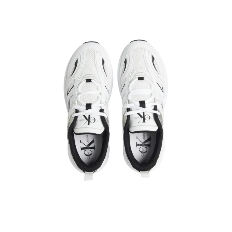 CKJ CALVIN KLEIN JEANS Low Top Casual Shoes Women's White-3