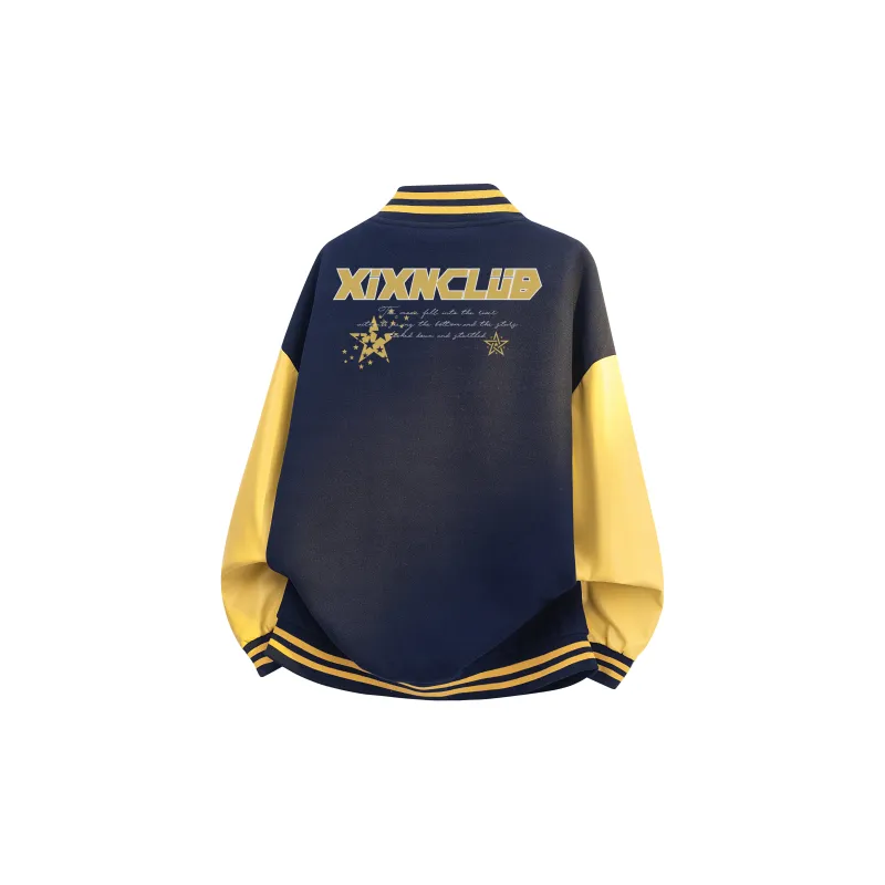XIXN Baseball Jacket Unisex Pink-3