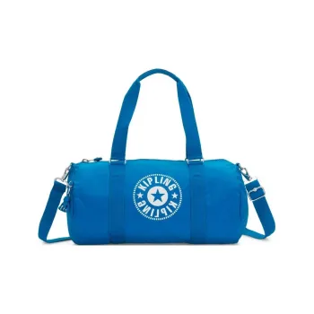 Kipling Polyamide Handbag Travel Bag 18L Unisex Blue