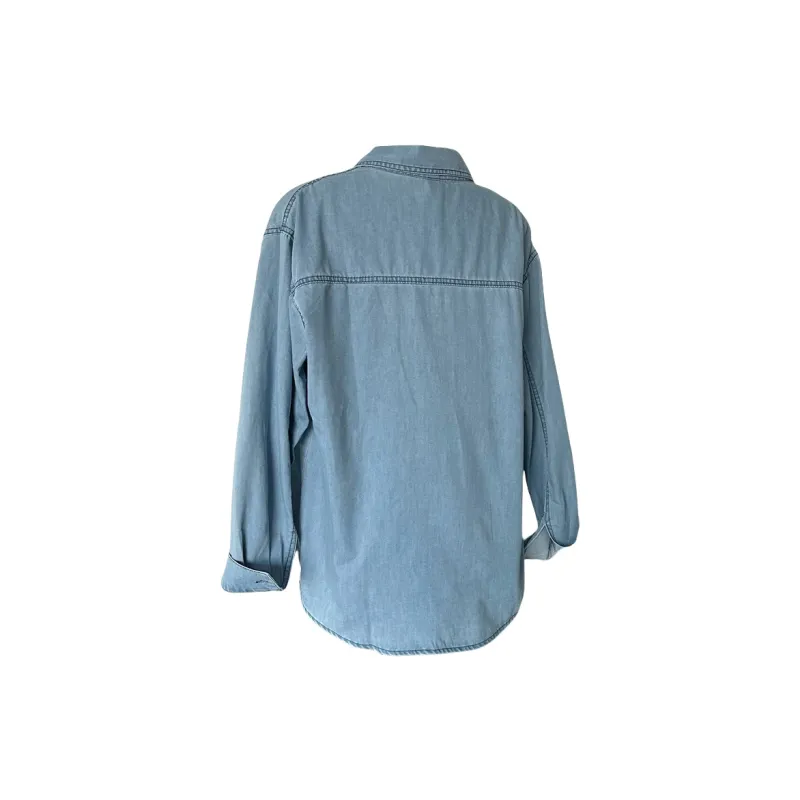 TUSHIFEI Shirts Women's Blue-1