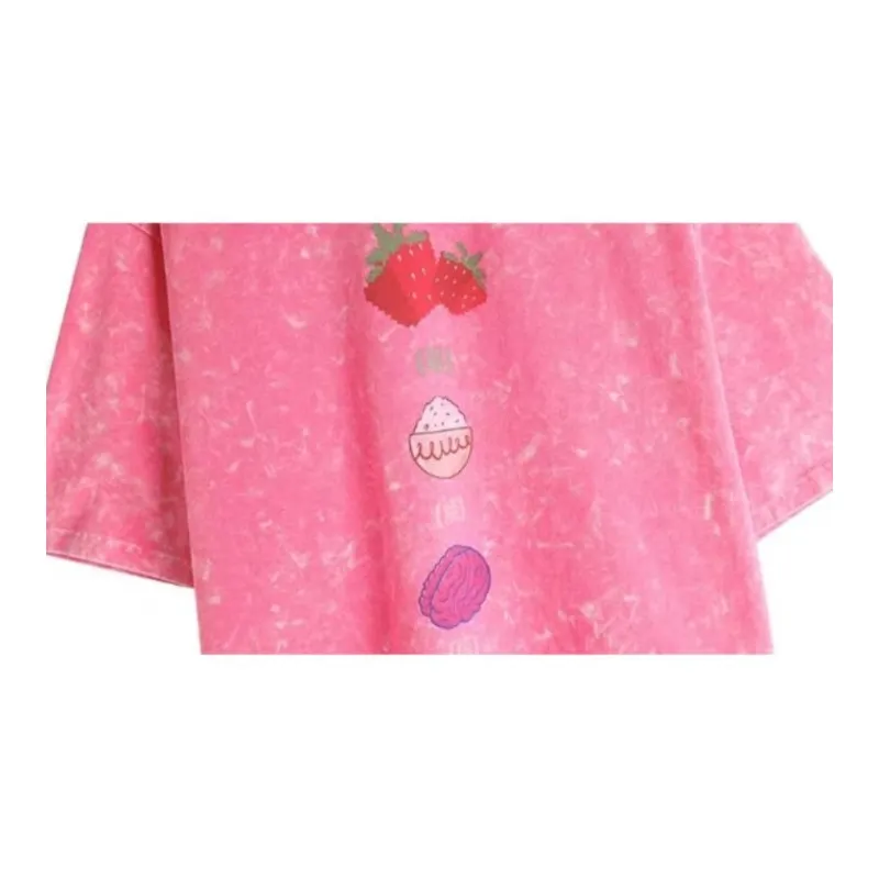 LALABOBO T Shirts Women's Pink-3