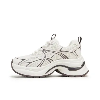 FED Breathable Height Increase Low Top Chunky Sneakers Women's