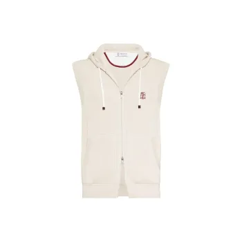 Brunello Cucinelli Tank Top Men's Beige