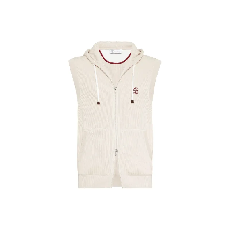 Brunello Cucinelli Tank Top Men's Beige-0