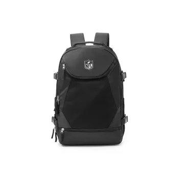 NFL Fabric Backpack Laptop Backpack Regular Unisex Black