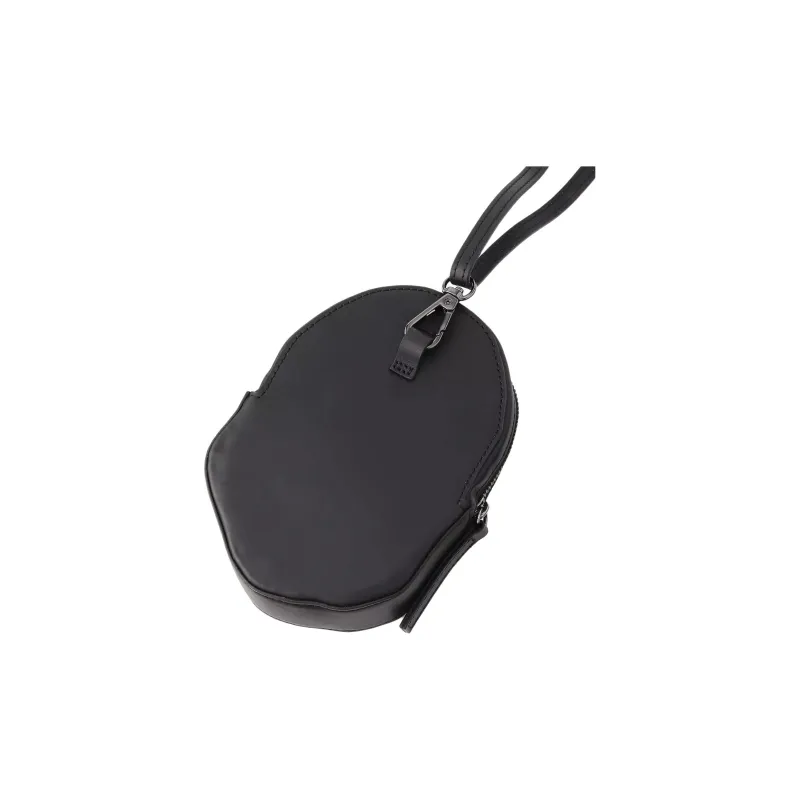 A BATHING APE Cow Leather Crossbody Bag, Shoulder Bag Men's Black-4