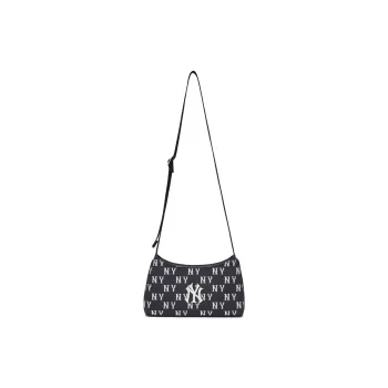 MLB Polyester Shoulder Bag Crossbody Bag Women's Black