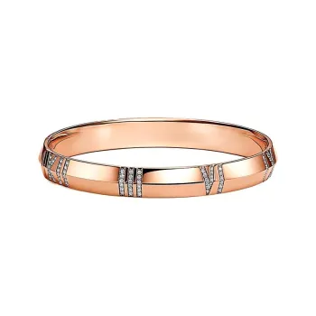 TIFFANY & CO. 18K Rose Gold Bangles Unisex