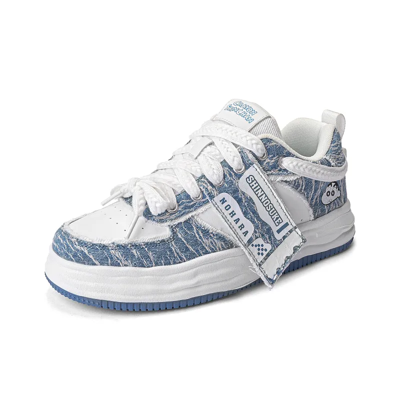 Crayon Shinchan Skateboard Shoes Men's-13