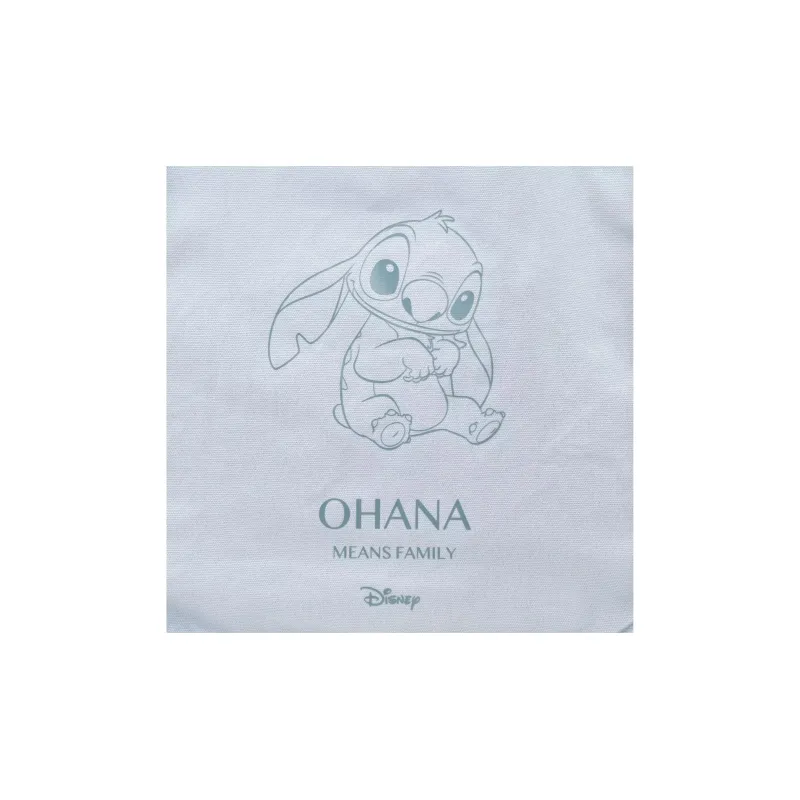 Disney Canvas Bag Tote Bag Shopping Bag Shoulder Bag Unisex Light Blue-4
