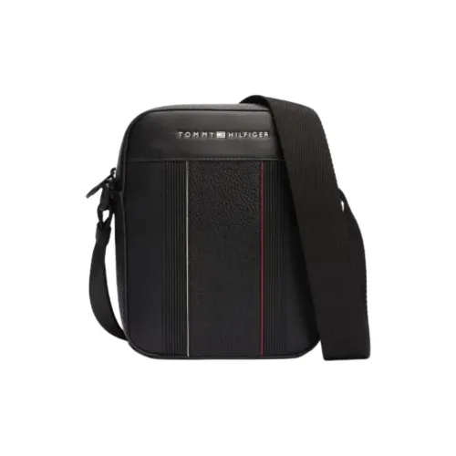 Tommy Hilfiger Polyurethane Crossbody Bag Men's Black