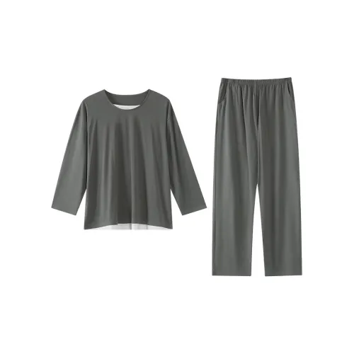 MADALLO Pajama Set Women's Gray