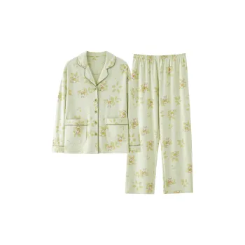 Pretty Lady Pajama Set Women's Matcha Green