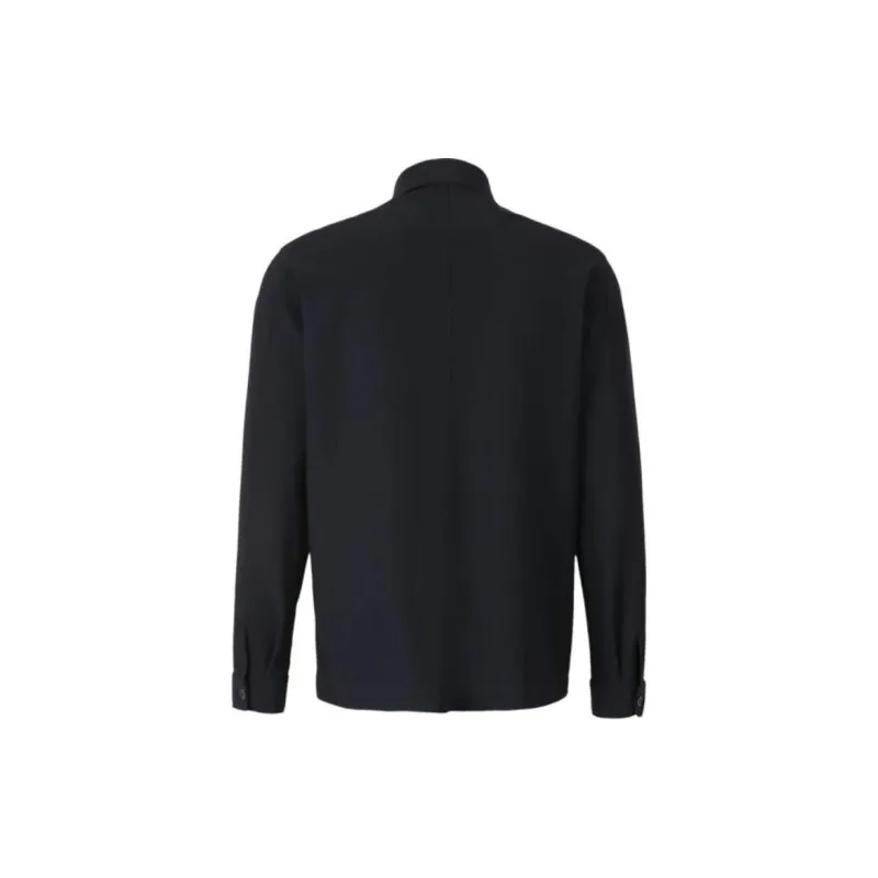 HERNO Long Sleeved Buttoned Overshirt-1