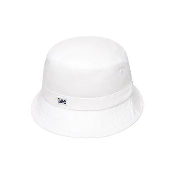 Lee Cotton Bucket Hats Unisex White