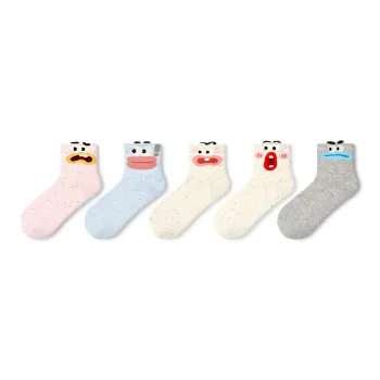 Primeet Ankle Socks Women's 5 Pack
