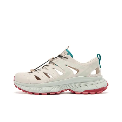 QIAODAN Kaiyuan V4 Anti Slip And Wear Resistant Breathable River Trekking Shoes Men's Gray Cyan