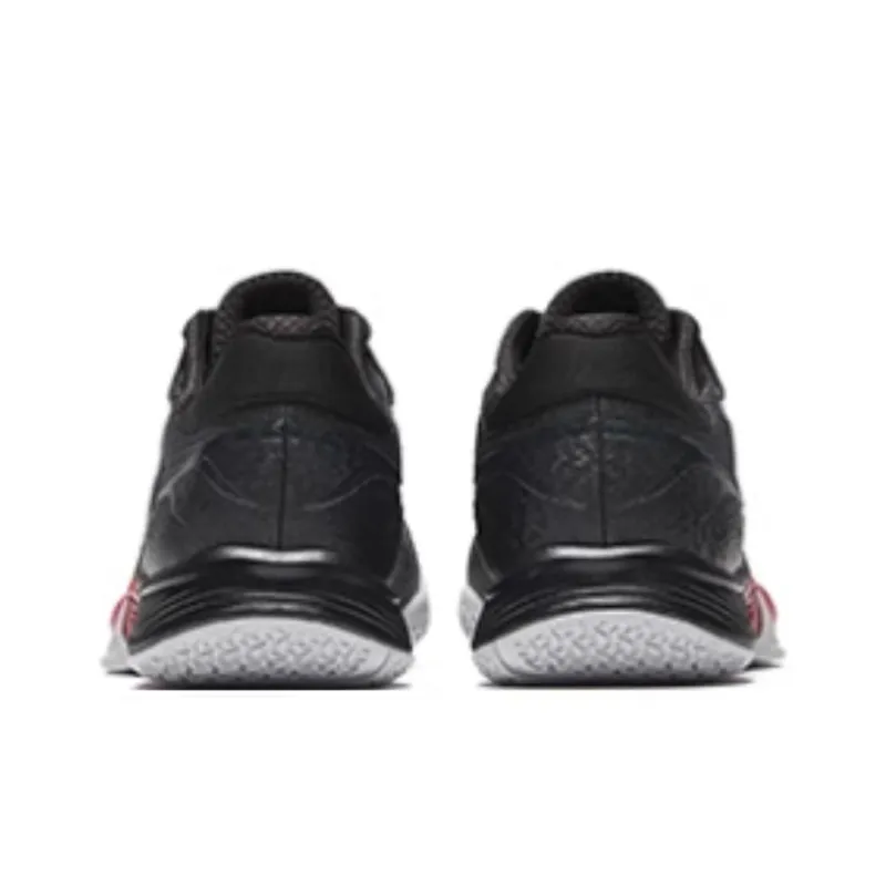 Anta Anti Slip And Wear Resistant Coverage Low Top Badminton Shoes Unisex Black Red Yellow-2