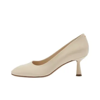 Aeyde Giotta Chunky Heel High Heels 6.5cm Women's White