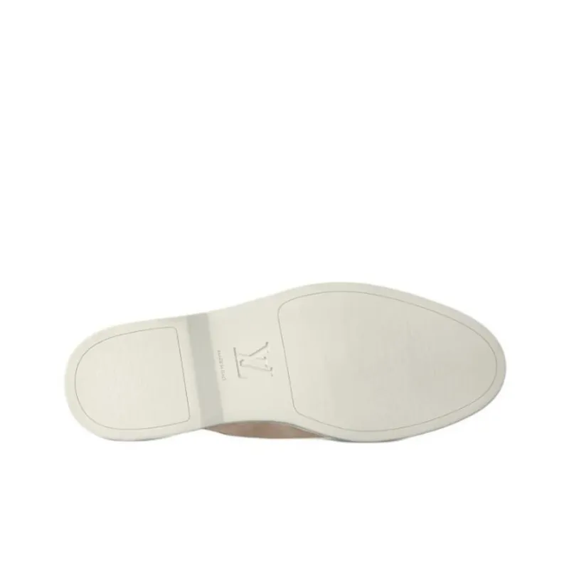 LOUIS VUITTON Estate Rubber Sole Slip-Resistant Wrap-toe Slippers Men's Light Umber-3