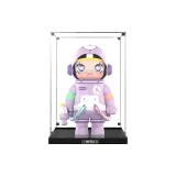 400% Full Transparent Assembled Black Sole (Toy Not Included) 26*26*38cm