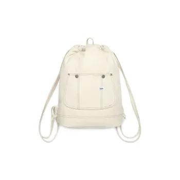 Lee Cotton Backpack Unisex Ivory