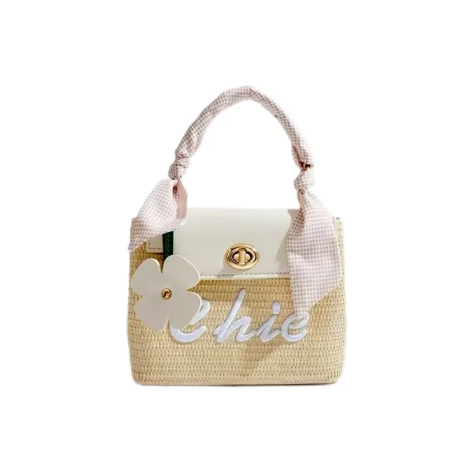 BGAY Straw Shoulder Bag Crossbody Bag Handbag Women's Multicolor-0