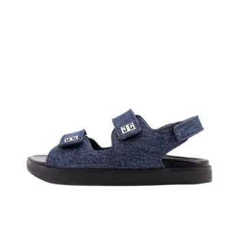 Givenchy One Strap Sandals Women's Dark Blue